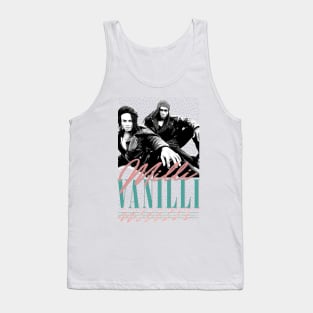 Milli Vanilli \/\/\ Retro Style Aesthetic Design Tank Top